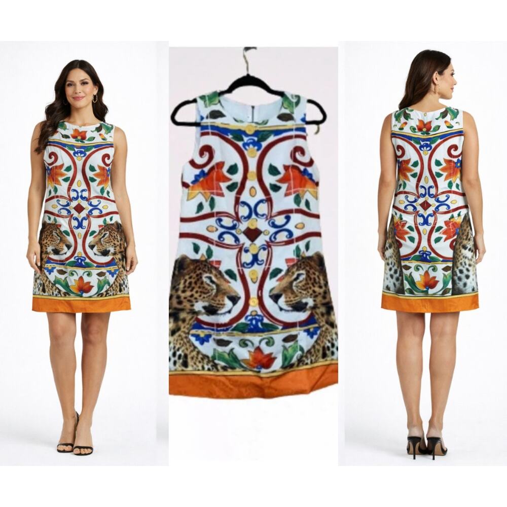 Sunday Leopard Print Dress